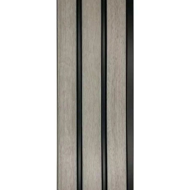 Панель Grace 3D Rail вспененный полистирол Сосна серая 2700*120*10 мм