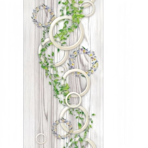 Панель ПВХ Sanrelia Стандарт New Макраме 637 2.5*0.25*0.07 м