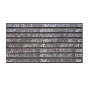 Панель ПВХ Grace Рейки Серый гранит 970*500 мм