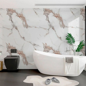 Панель ПВХ Sanrelia Мрамор гибкий UV Marble 8266 1220*2800*3 мм