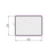 Рейка WellMaker П-1828-0 28*30 мм ПП крем 2.8 м