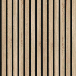 Панель акустическая МДФ Stella Comfort Standart Дуб Сонома 2780*600*9 мм