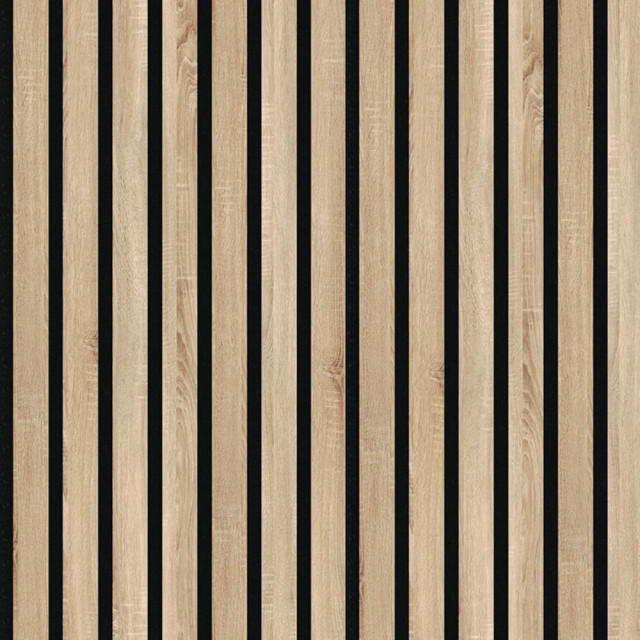 Панель акустическая МДФ Stella Comfort Standart Дуб Сонома 2780*600*9 мм
