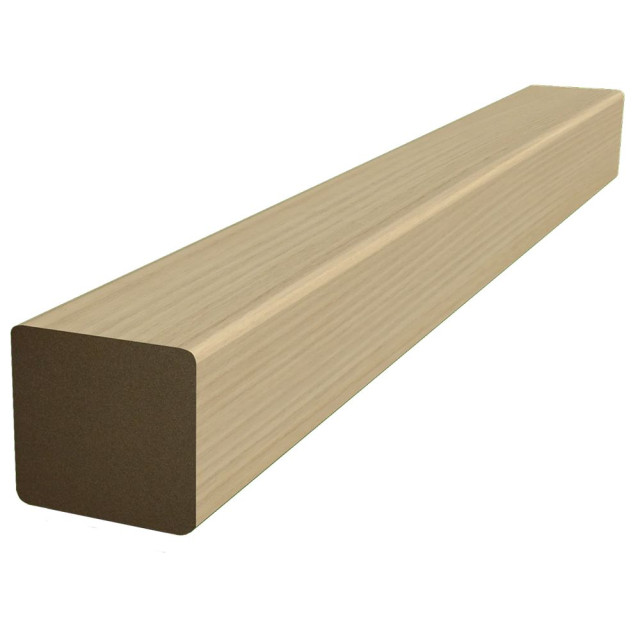 Рейка WellMaker П-1828-0 28*30 мм ПП ясень 2.8 м
