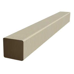 Рейка WellMaker П-1828-0 28*30 мм ПП крем 2.8 м