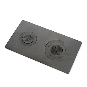 Плита в комплекте с 5-ю конфорками П2-3 410*710