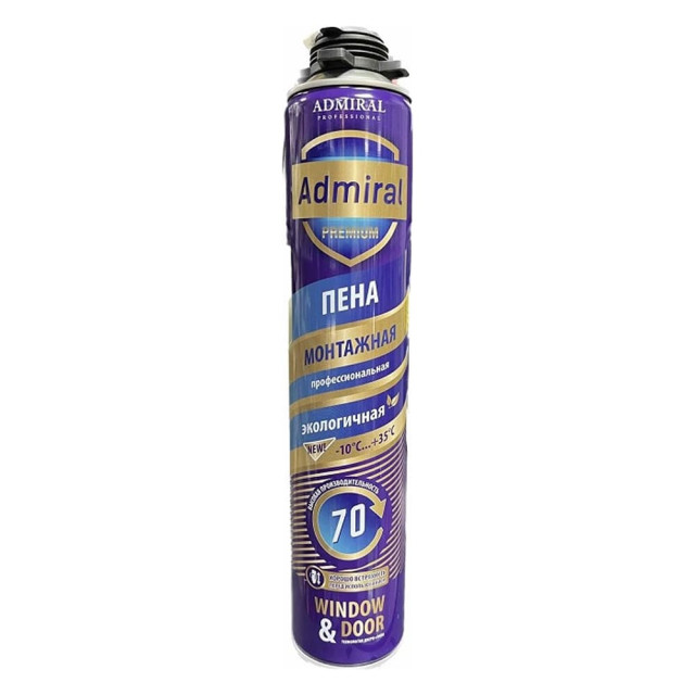 Пена Admiral Premium 70 всесезонная 850 мл