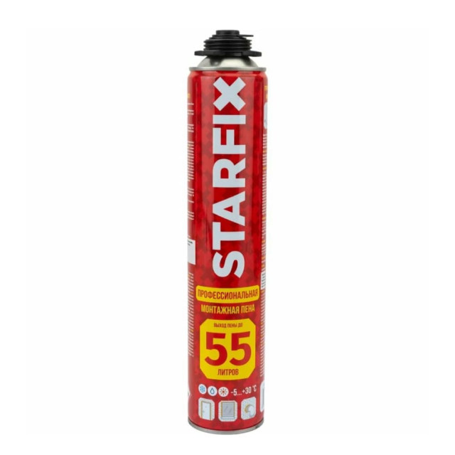 Пена монтажная Starfix SM-88276-1 Gunfoam профессиональная всесезонная 730 мл