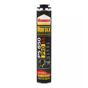 Пена монтажная Момент Монтаж Pro 65 PS850 850 мл