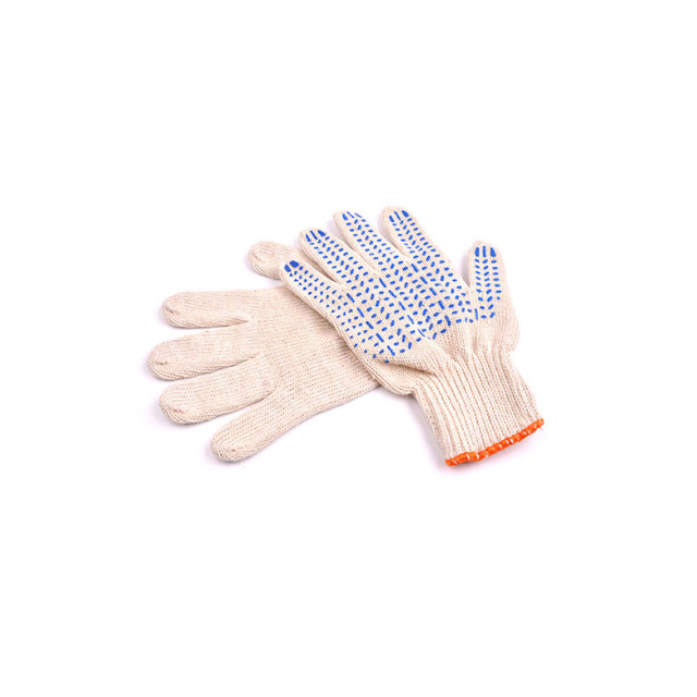 Перчатки Lihtar Ультра 0690 х/б с ПВХ точка 10 класс