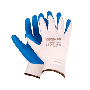Перчатки Protect2U blue line 8298 10