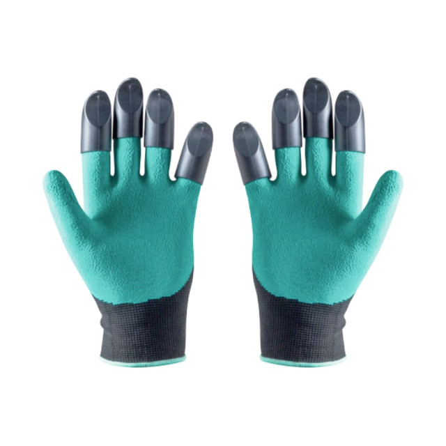 Перчатки садовые Park GG-8 из полиэстера с пластиковыми когтями