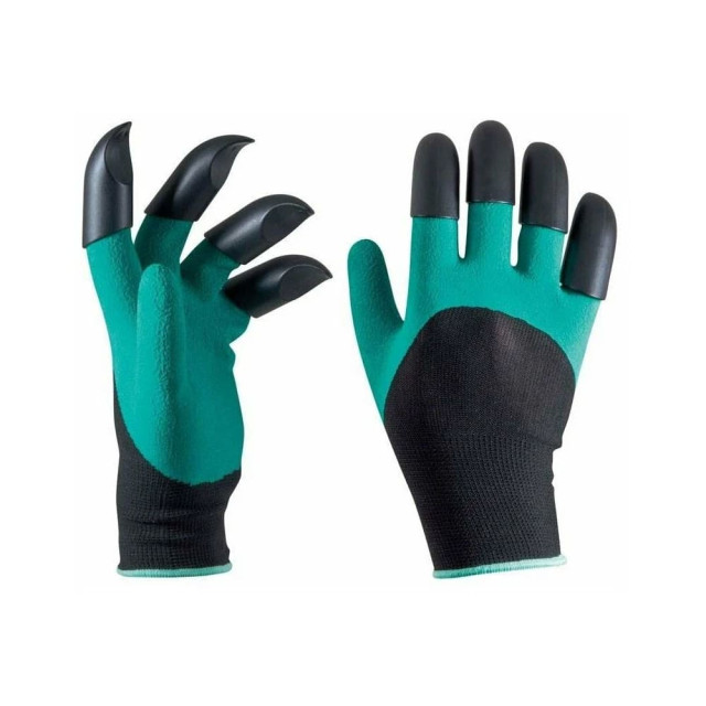 Перчатки садовые Park GG-8 из полиэстера с пластиковыми когтями