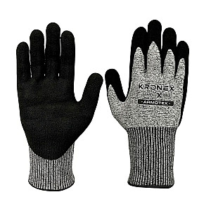 Перчатки Kronex X-Pro armotex Nitrile sandy PRО-2209 серый микс