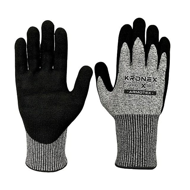 Перчатки Kronex X-Pro armotex Nitrile sandy PRО-2209 серый микс