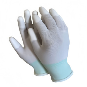 Перчатки из полиэстра с ПУ покрытием Пальчики размер 7