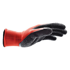 Перчатки защитные Wumax 1899408208 Red Latex покрыты латексом размер 8