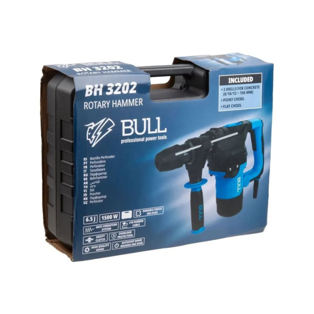 Перфоратор Bull BH 3202 1325783 чемодан