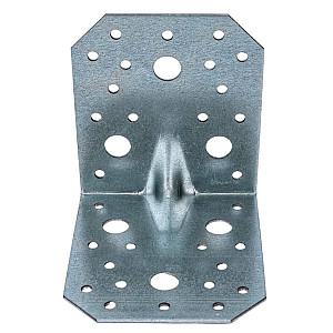 Уголок крепежный Starfix SMP-79585-1 усиленный 90*100*100 мм 1.8 мм белый цинк