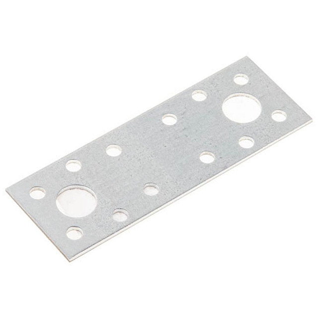 Пластина крепежная Starfix SMP-96335-1 KP белый цинк 35*100 мм
