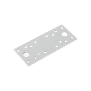 Пластина крепежная Starfix SMP-99353-1 KP белый цинк 53*130 мм