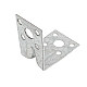 Угол крепежный Starfix SMP-74030-1 усиленный 35*50*50 мм белый цинк
