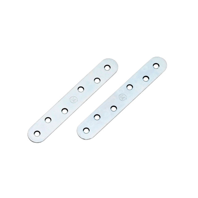 Пластина крепежная Монтаж BM001462 120 мм цинк 2 шт