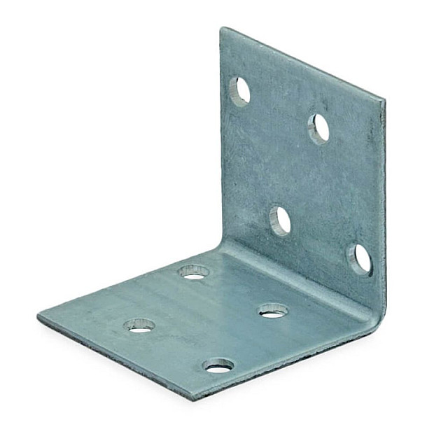 Уголок крепежный ЕКТ V020010 KUR-40-40 равносторонний 40*40*40*2 мм