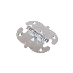 Петля Starfix SMP-77757-1 фигурная 90 мм белый цинк