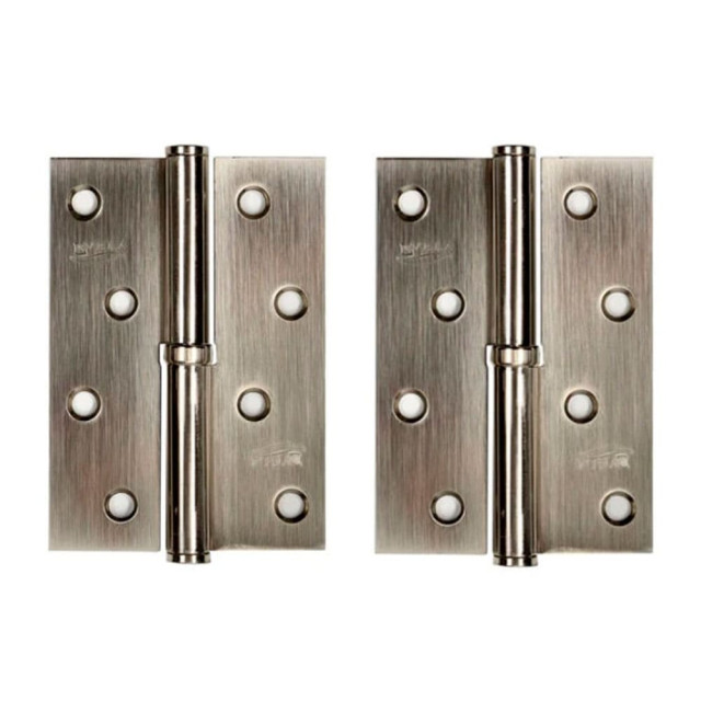 Петля врезная Vela 00006165 100*70*2.5 мм 1BB-SN-L матовый никель