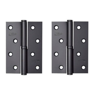 Петля врезная Vela 00070329 100*70*2.5 мм 1BB-BL-L черный