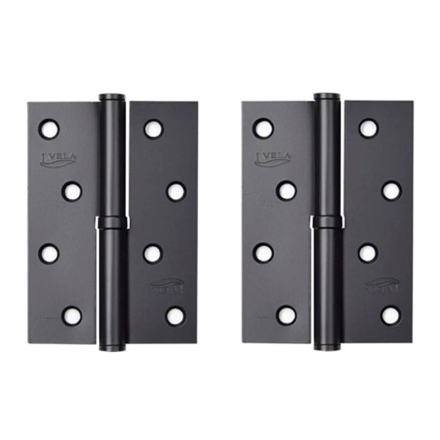 Петля врезная Vela 00070329 100*70*2.5 мм 1BB-BL-L черный