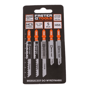 Набор лезвий для лобзика Faster Tools 8799 5 шт