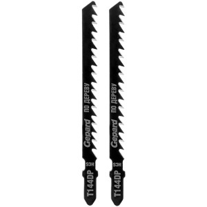 Пилка для электролобзика Gepard GP0640-17 по дереву T144DP 2 шт