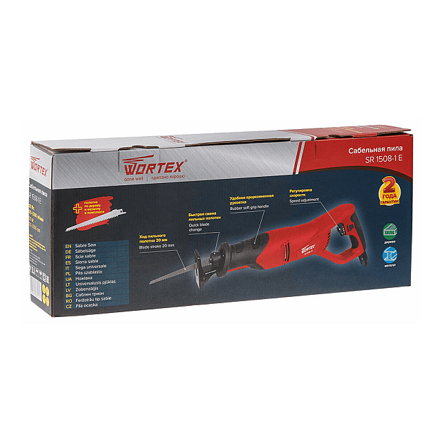 Пила сабельная Wortex SR 1508-1 E