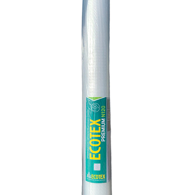 Пленка Ecotex Premium №120 пароизоляционная армированная 100 м.кв.