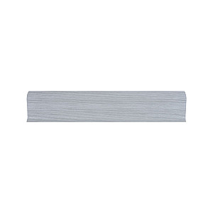 Плинтус LinePlast L061 серый дуб 58 мм 2.2 м