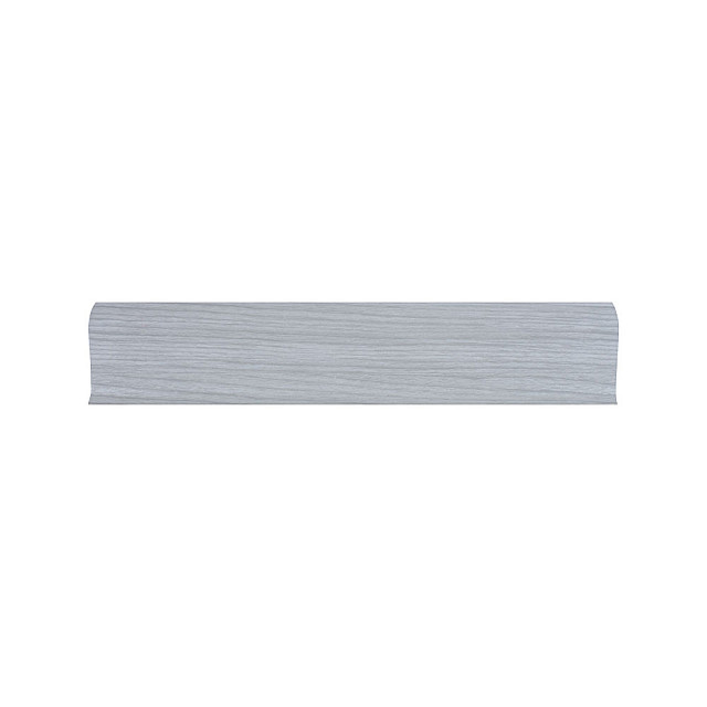 Плинтус LinePlast L061 серый дуб 58 мм 2.2 м