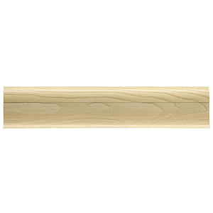 Плинтус LinePlast L030 дуб снежный 58 мм 2.2 м