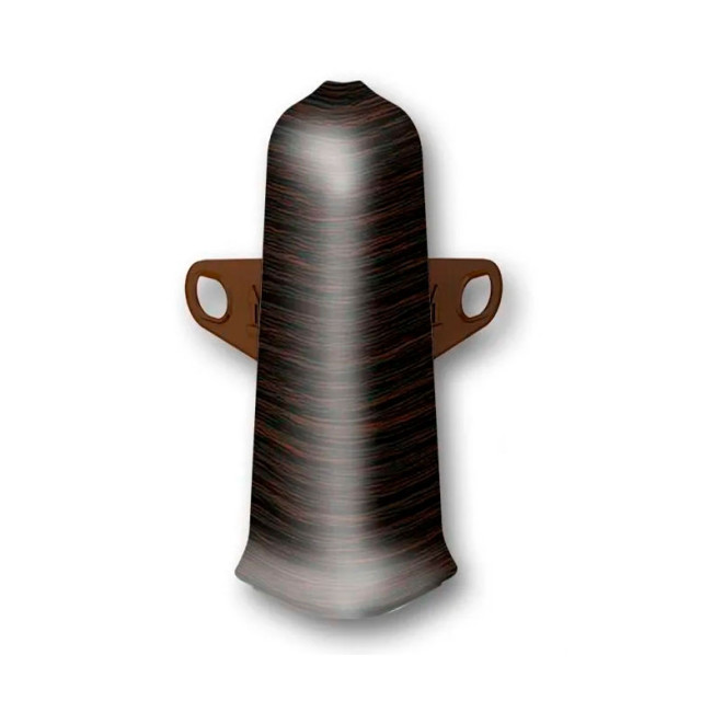 Угол наружный для плинтуса Ideal Деконика Д85 303 венге темный