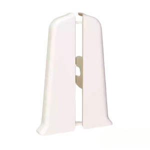 Заглушка для плинтуса Ideal Деконика Д85 033 кремово-белый 2 шт