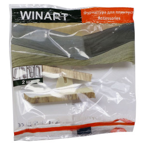 Заглушка Winart Tera 739 белый ясень 72 мм 2 шт