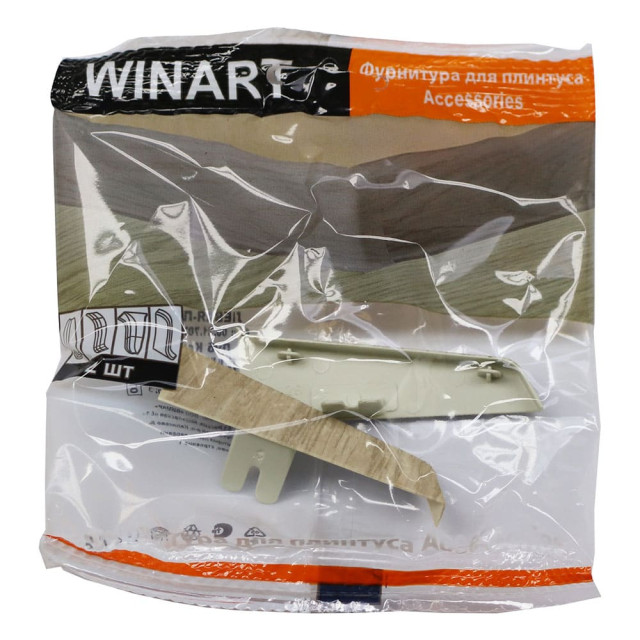 Заглушка Winart Tera 706 дуб пацифик 72 мм 2 шт