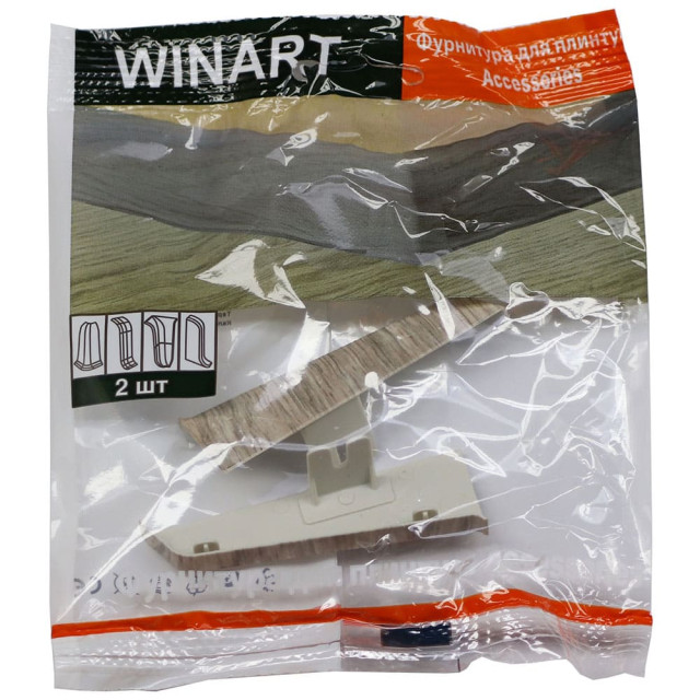 Заглушка Winart Tera 746 альба 72 мм 2 шт