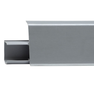 Плинтус Winart Tera 732 меркурий со съемной панелью 72 мм 2.2 м