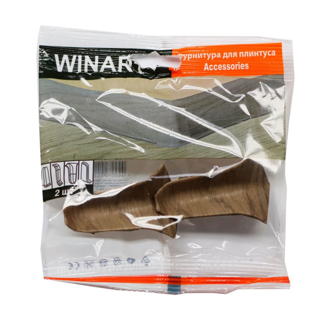 Угол внутренний Winart 856 дуб элит 58 мм 2 шт