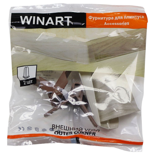 Угол наружный Winart Tera 708 дуб монтана 72 мм 2 шт