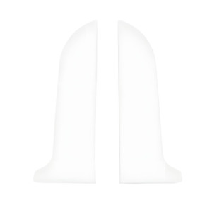 Заглушка LinePlast L045 белый 58 мм 2 шт