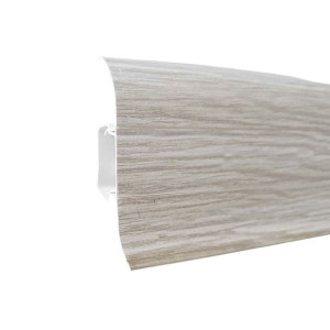 Плинтус LinePlast L058 ясень хесрет 58 мм 2.2 м