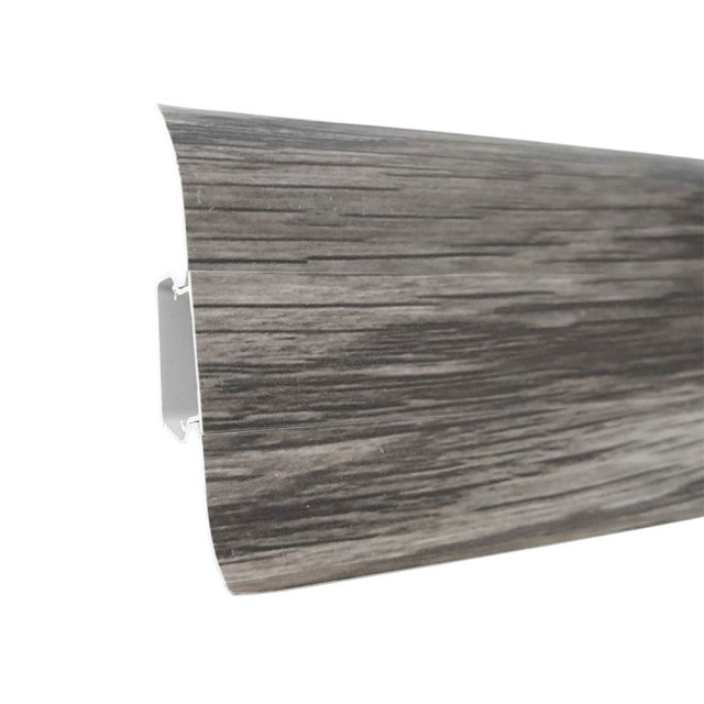 Плинтус LinePlast L060 дуб пепельный 58 мм 2.2 м
